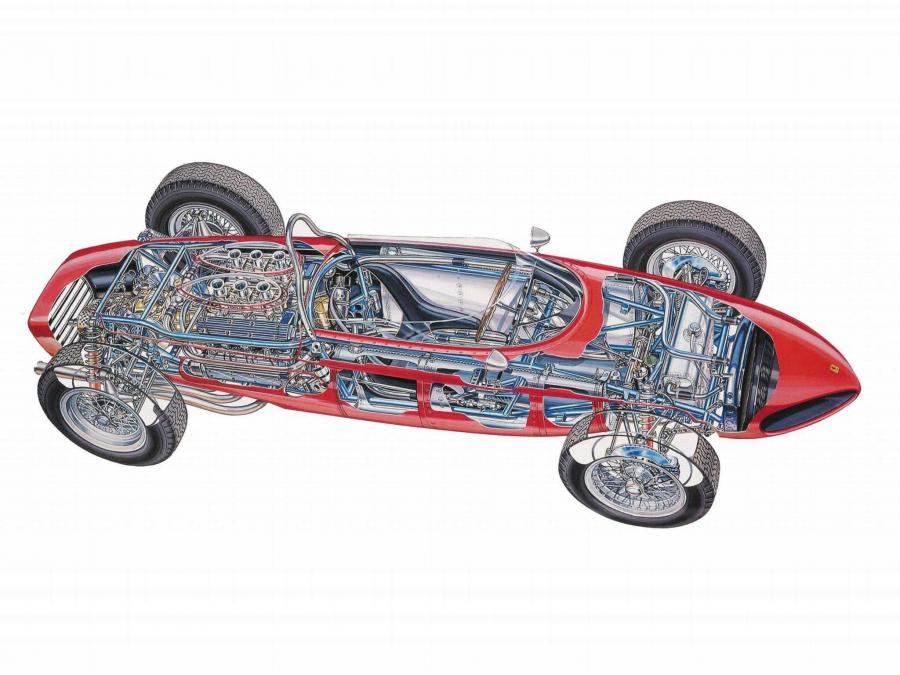  Ferrari 156 F1 1961 года  (фото 2 из 14)